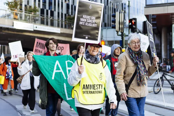 Amnestys logotype LOKALA AKTIVITETER